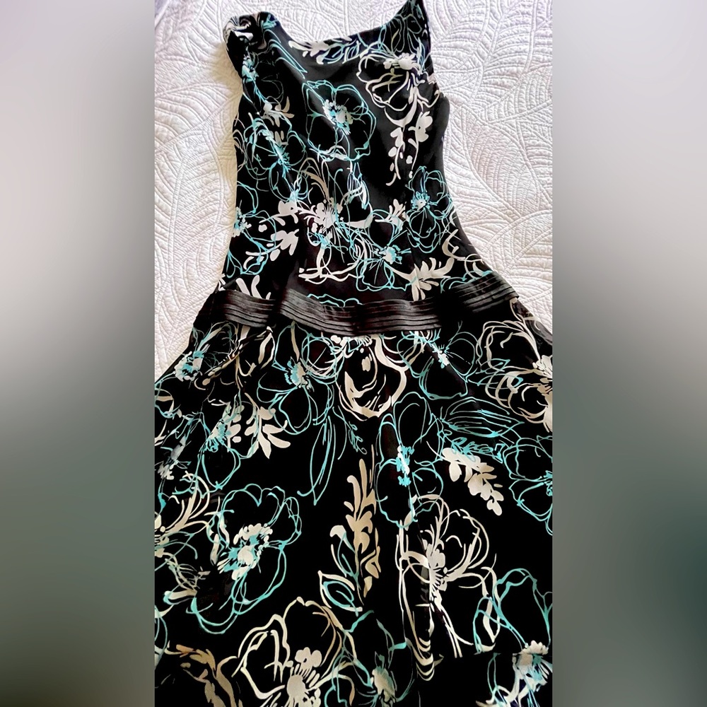 Silky midi dress